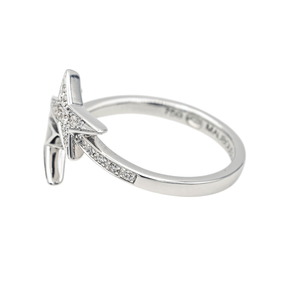 Mauboussin Bague Etoile de vie Or blanc Diamant - Maison Eloe