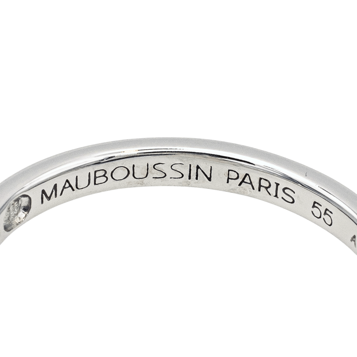 Mauboussin Bague Etoile de vie Or blanc Diamant - Maison Eloe
