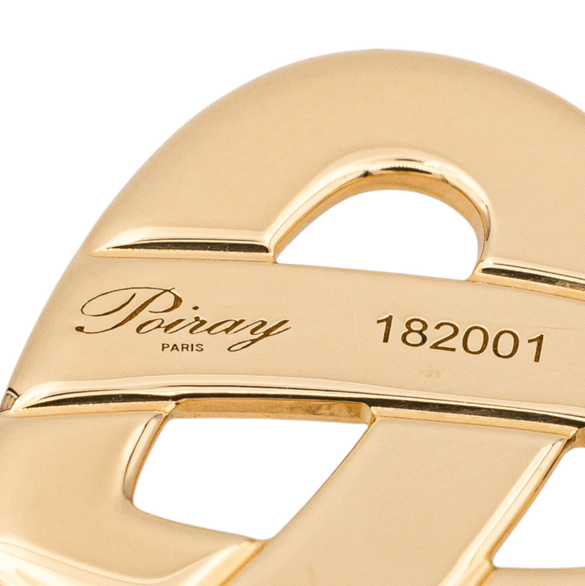 Poiray Pendentif Cœur entrelacé Or jaune - Maison Eloe