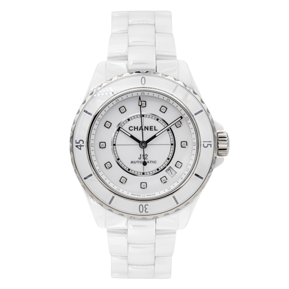 Chanel Montre J12 Céramique Blanche - Maison Eloe