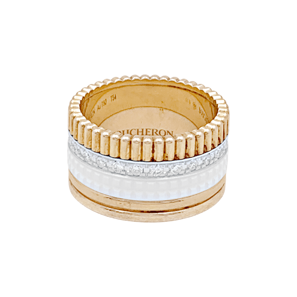 Bague BOUCHERON, "Quatre White Edition".