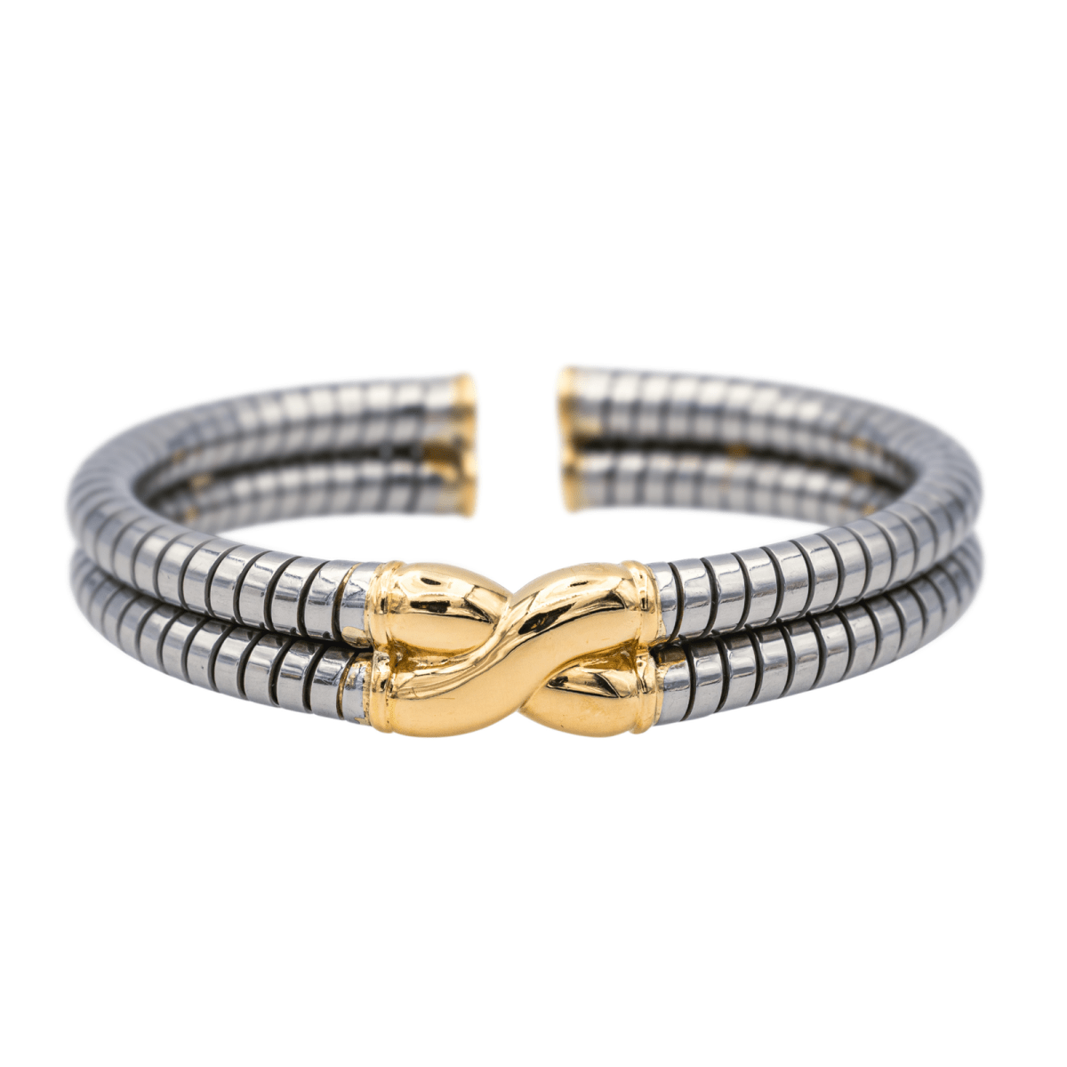 Bulgari Bracelet Or jaune, Acier - Maison Eloe