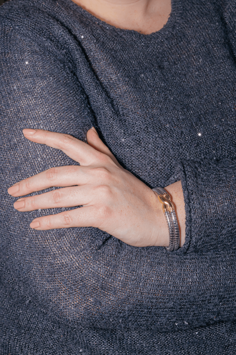 Bulgari Bracelet Or jaune, Acier - Maison Eloe
