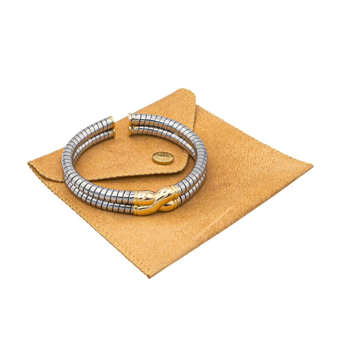 Bulgari Bracelet Or jaune, Acier - Maison Eloe