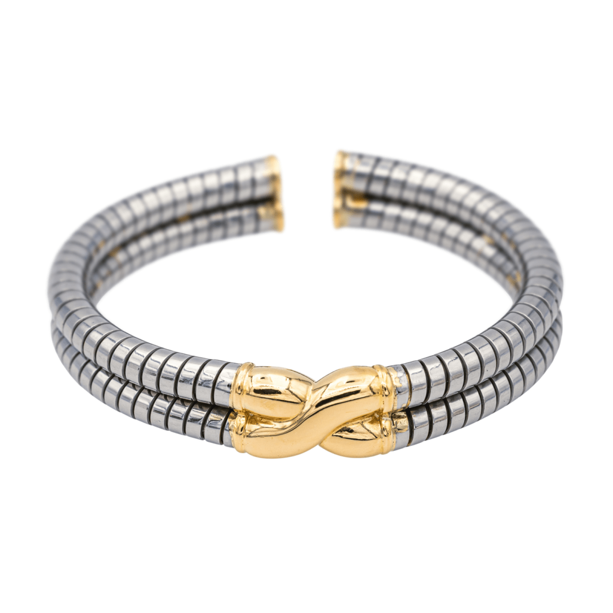 Bulgari Bracelet Or jaune, Acier - Maison Eloe