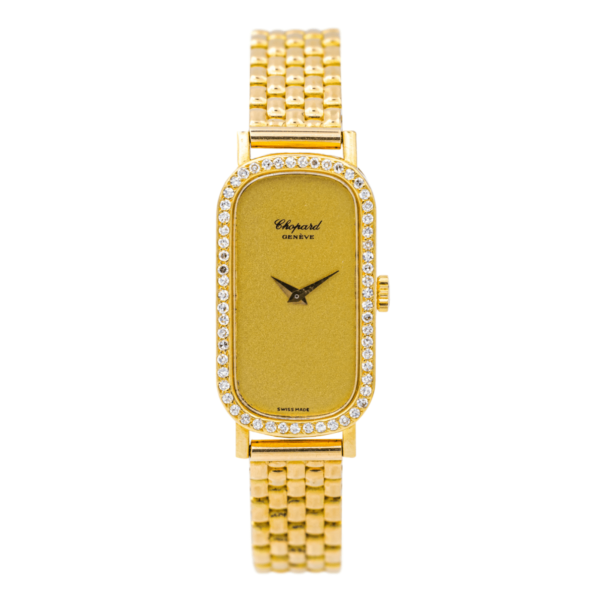 Chopard Montre Or jaune Diamant - Maison Eloe