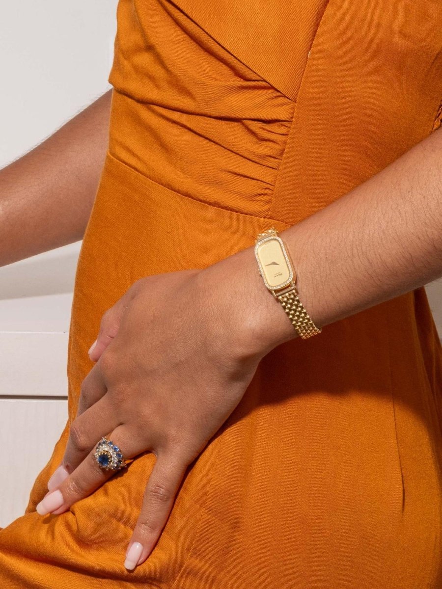 Chopard Montre Or jaune Diamant - Maison Eloe