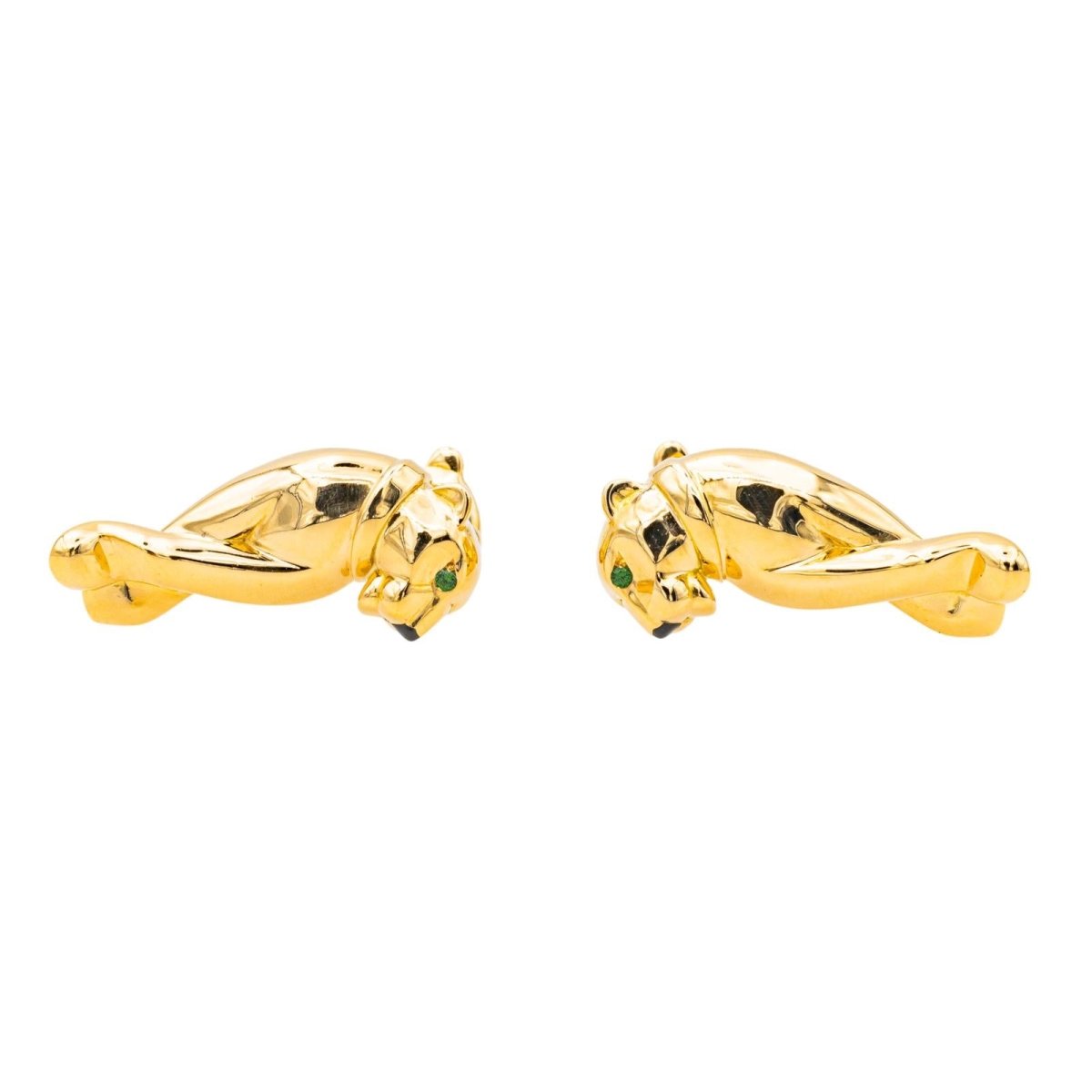 Cartier Boucles d'oreilles Clips Panthère Or jaune - Maison Eloe