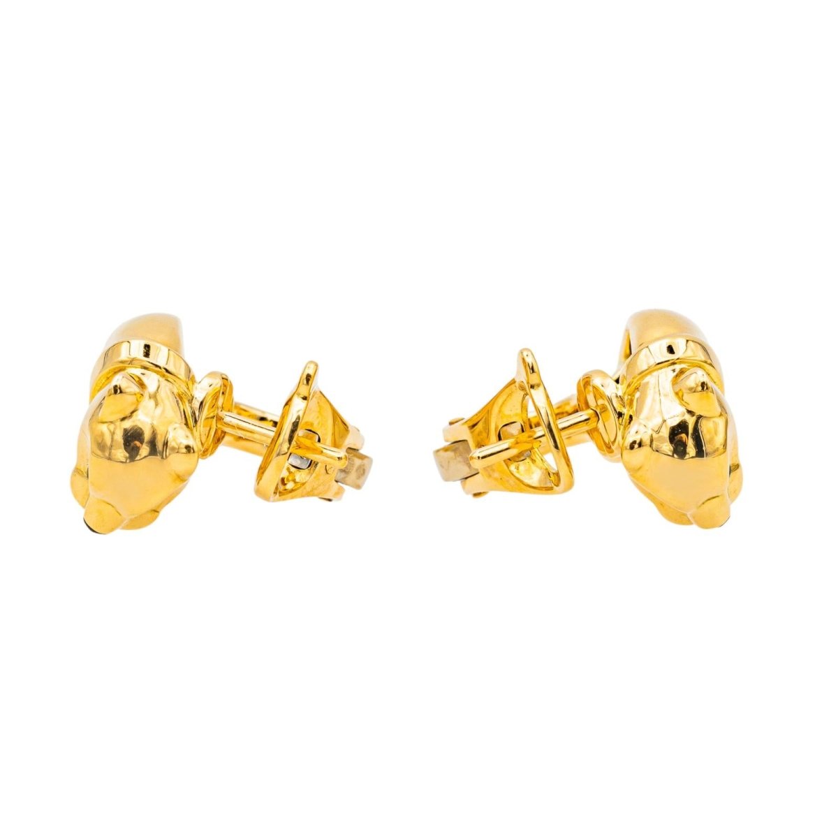Cartier Boucles d'oreilles Clips Panthère Or jaune - Maison Eloe