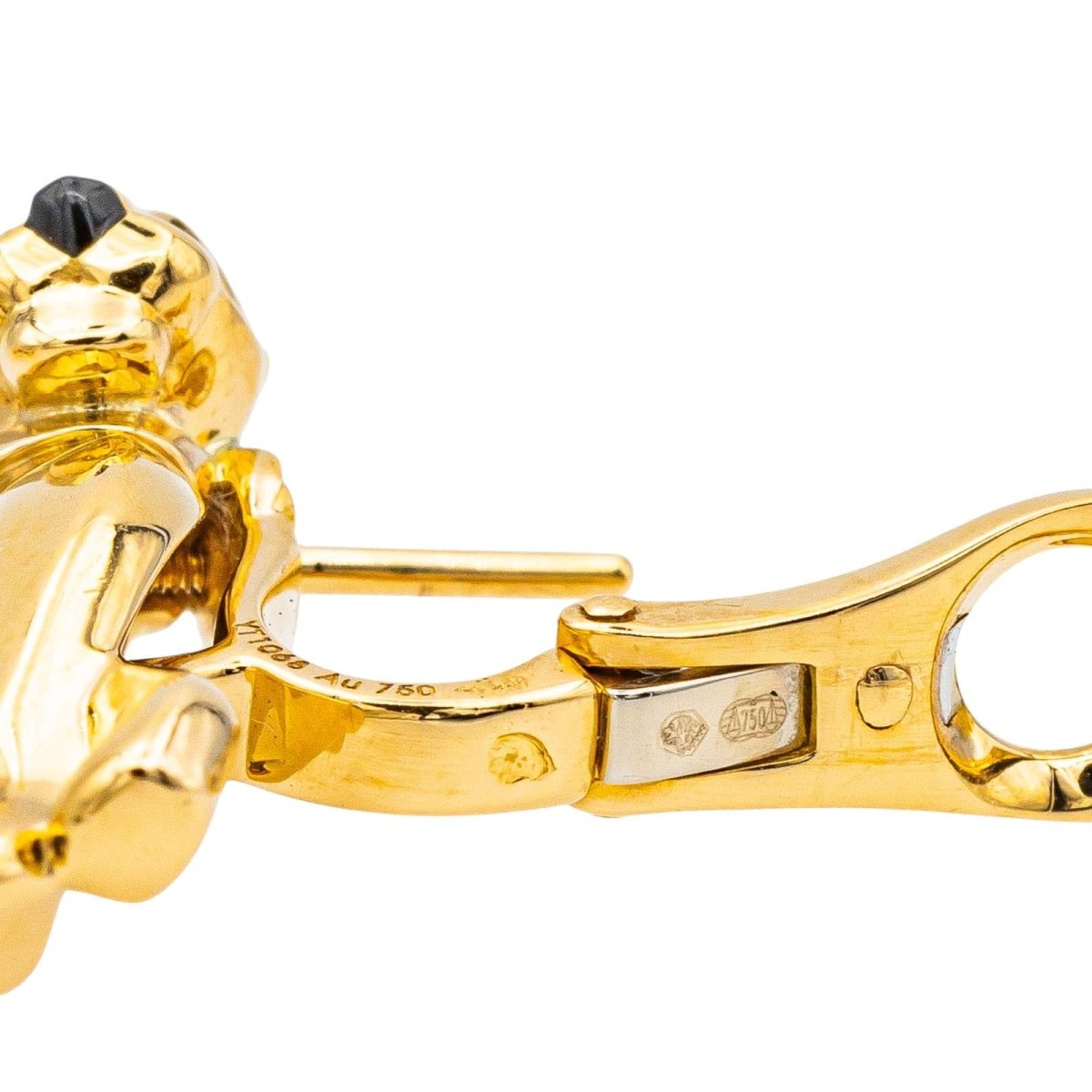 Cartier Boucles d'oreilles Clips Panthère Or jaune - Maison Eloe