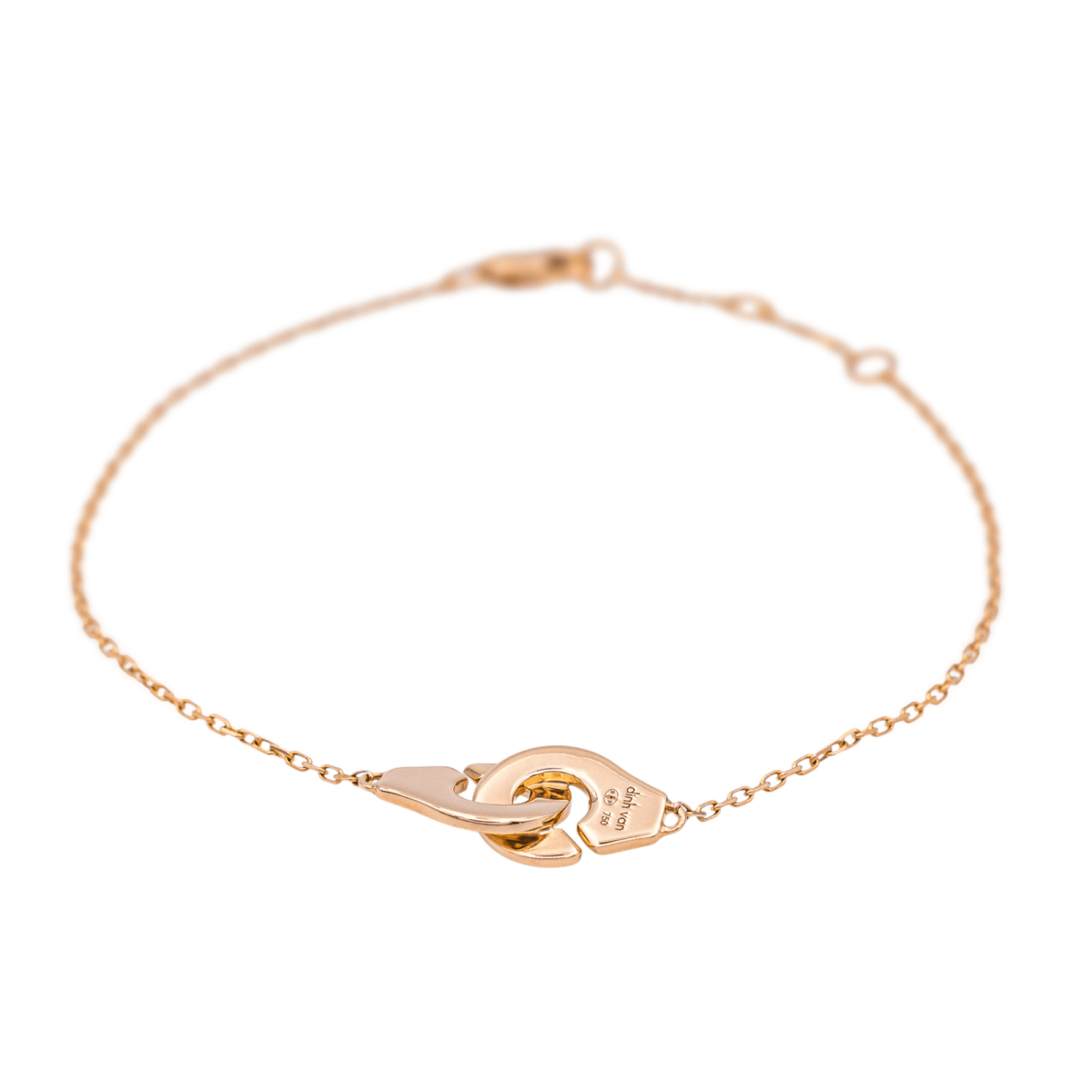 Dinh Van Bracelet Menottes Or rose - Maison Eloe