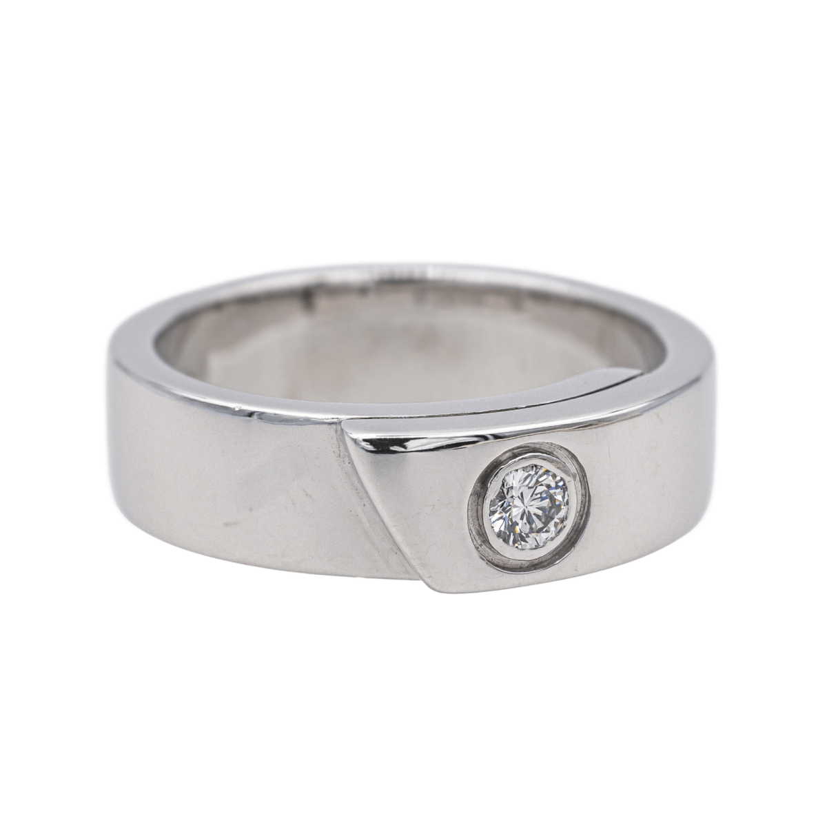 Cartier Bague Love Or blanc Diamant - Maison Eloe