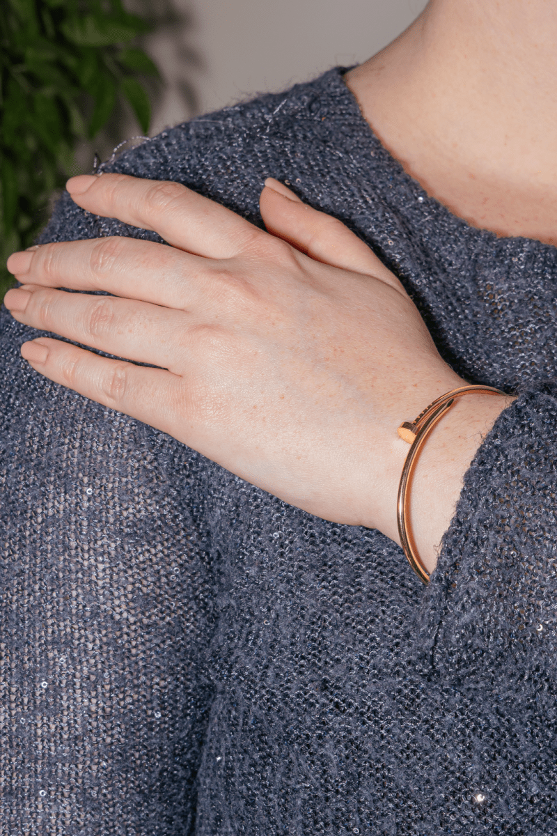 Cartier Bracelet Clou Or rose - Maison Eloe