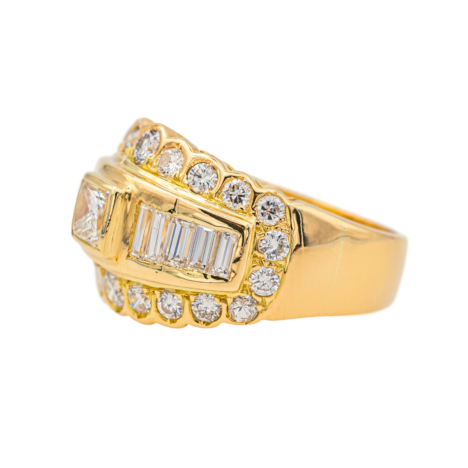 Bague Or jaune Diamant