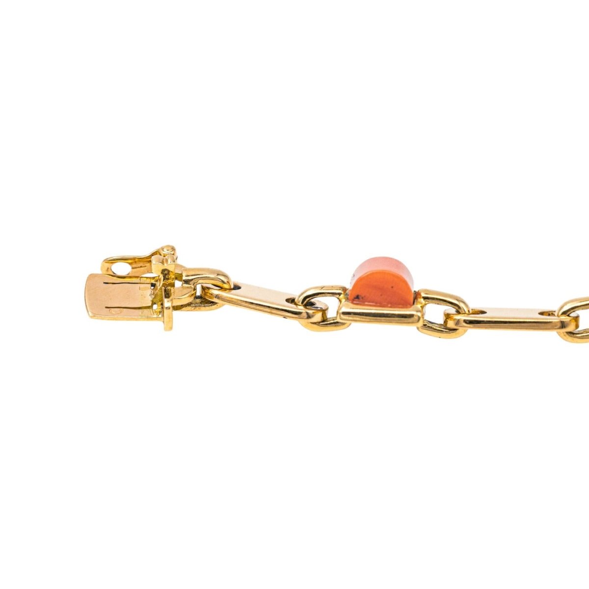 Cartier Bracelet Or jaune Onyx - Maison Eloe