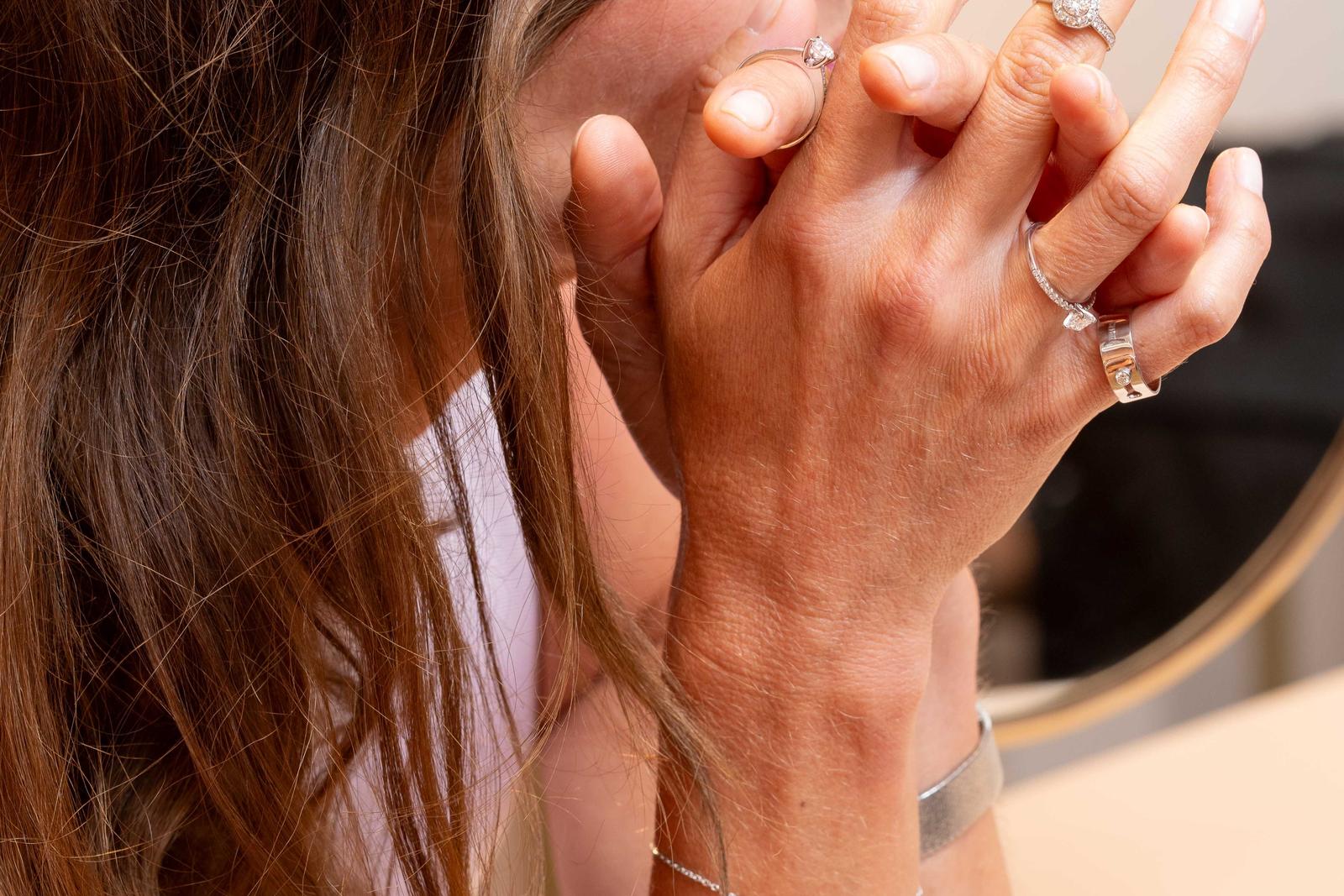 Dinh Van Bague Serrure Or blanc Diamant