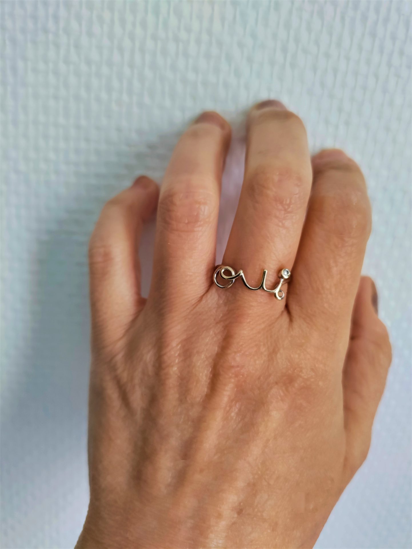 Dior bague OUI Dioramour