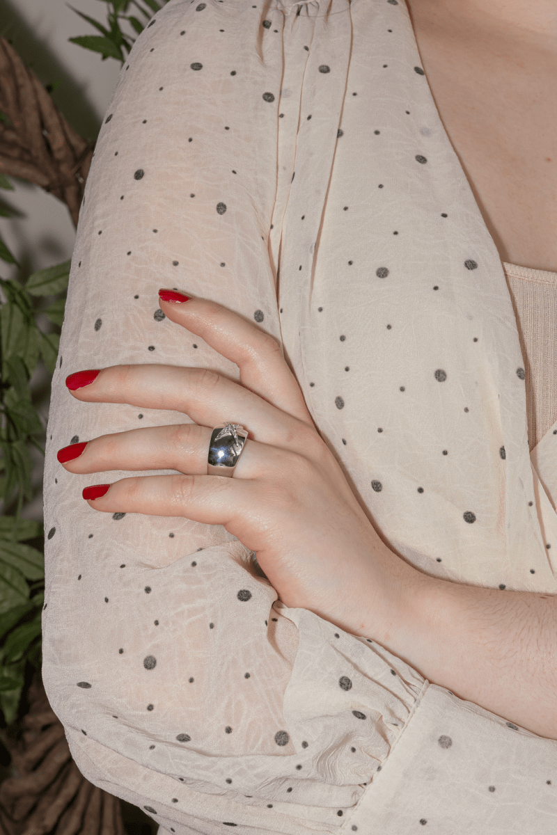 Mauboussin Bague Etoile divine Or blanc Diamant - Maison Eloe