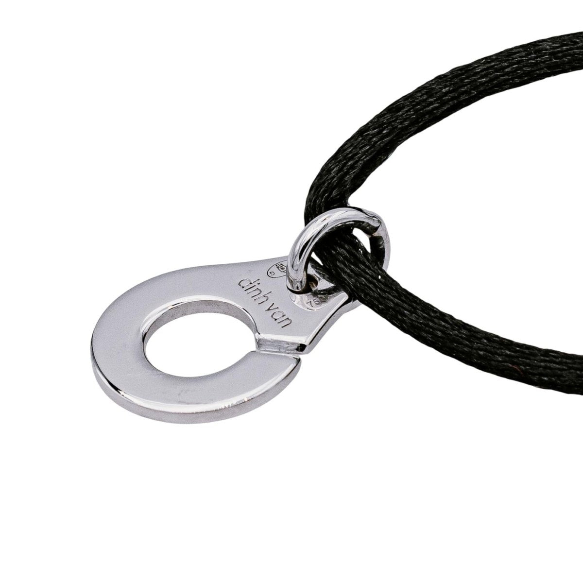 Dinh Van Bracelet Cordon Menottes Or blanc - Maison Eloe
