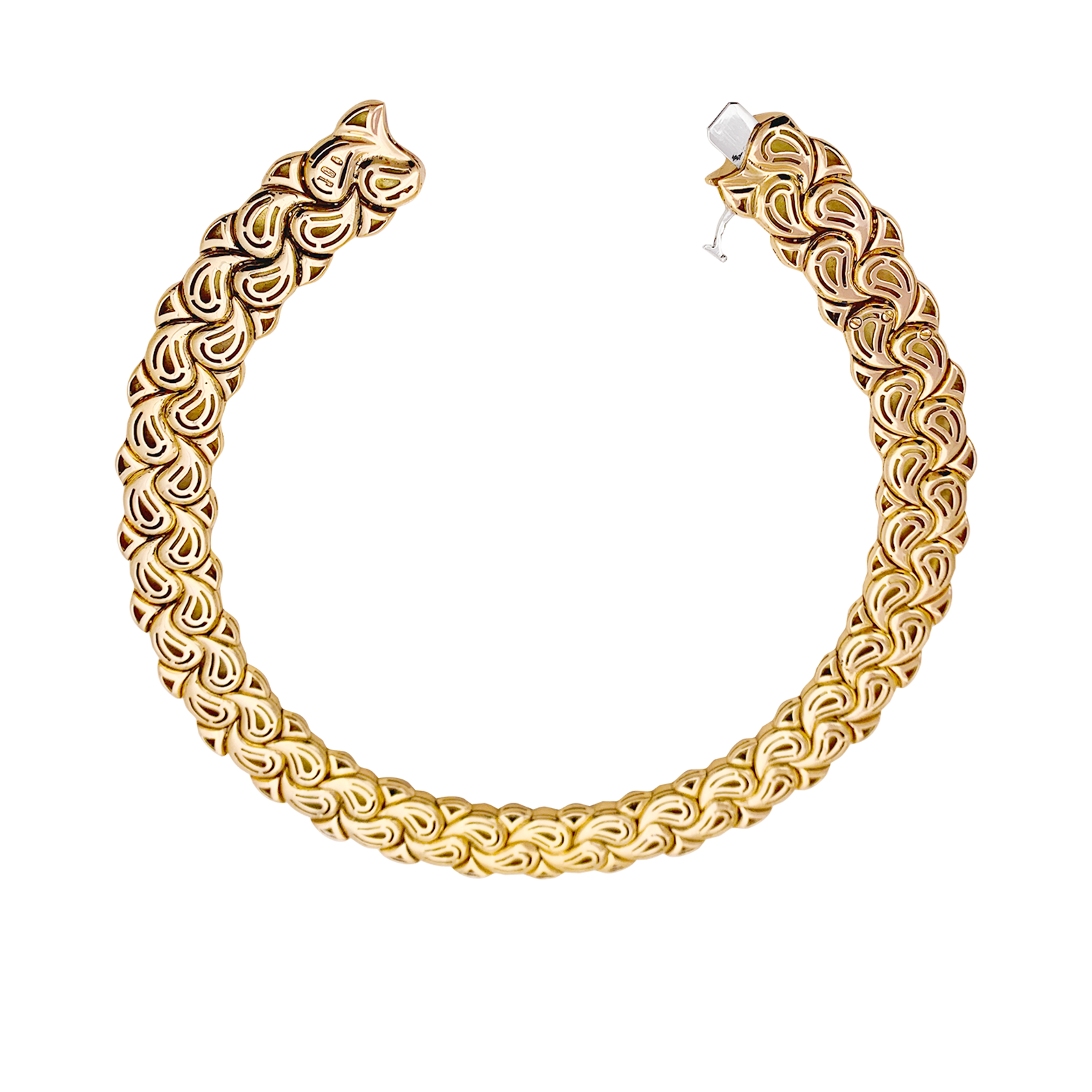 Collier-Sautoir CHOPARD CASMIR, or et diamants.