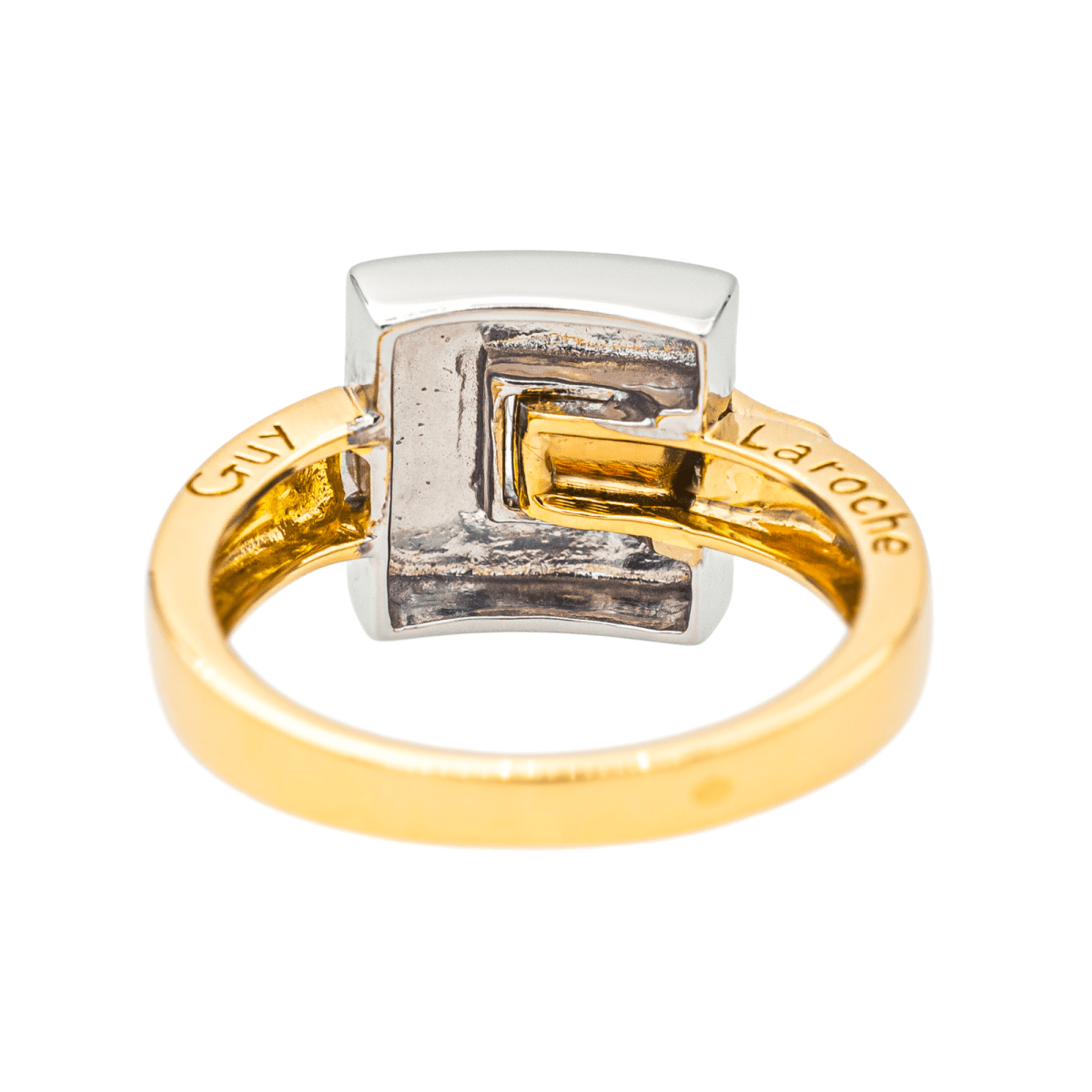 Guy Laroche Bague Or jaune, Or blanc - Maison Eloe