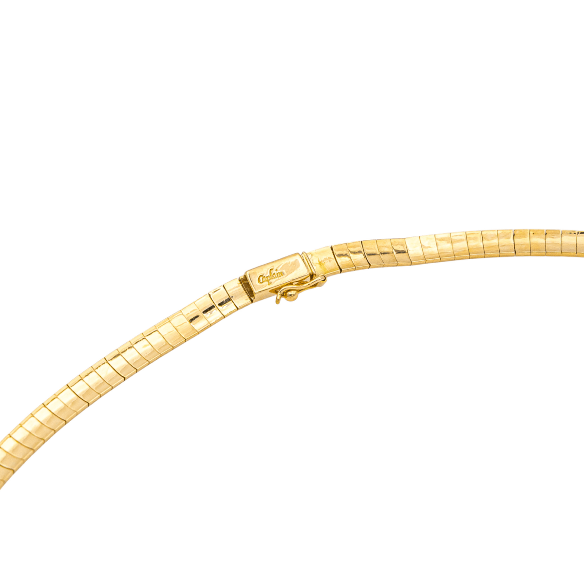 Caplain Saint André Collier Maille omega Or jaune - Maison Eloe