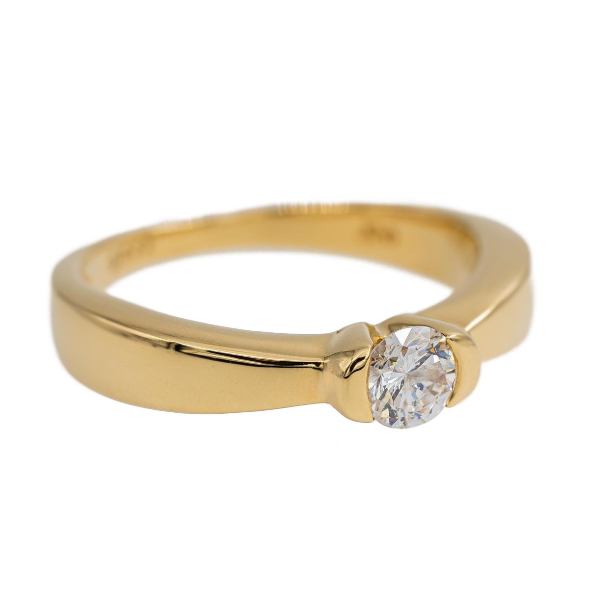 Balmain Bague Or jaune Diamant - Maison Eloe