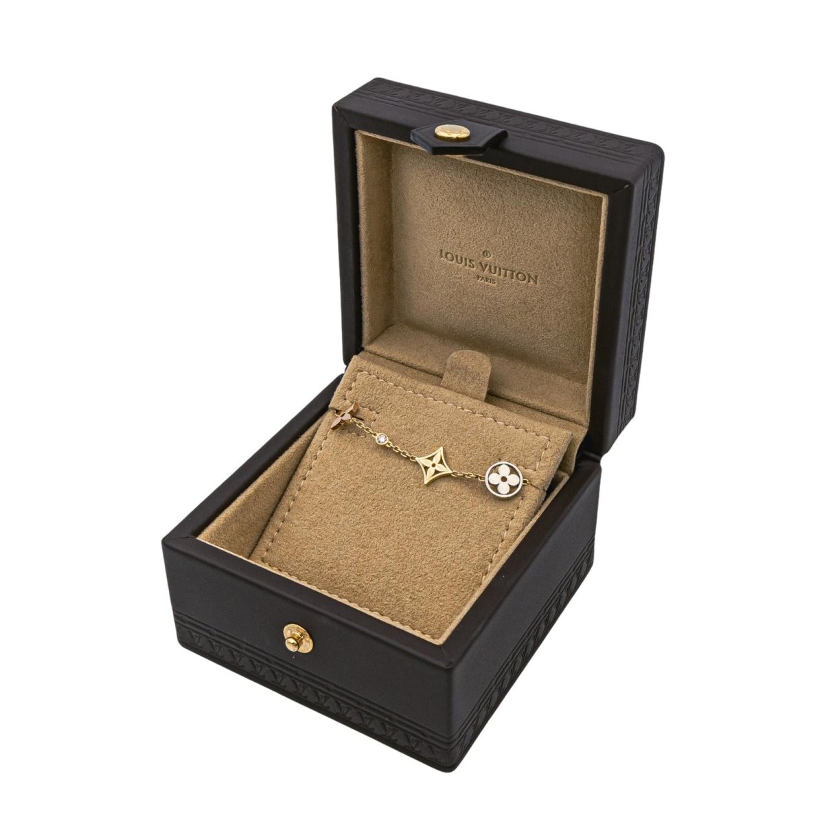 Louis Vuitton Bracelet Blossom Or jaune, Or blanc, Or rose Diamant - Maison Eloe