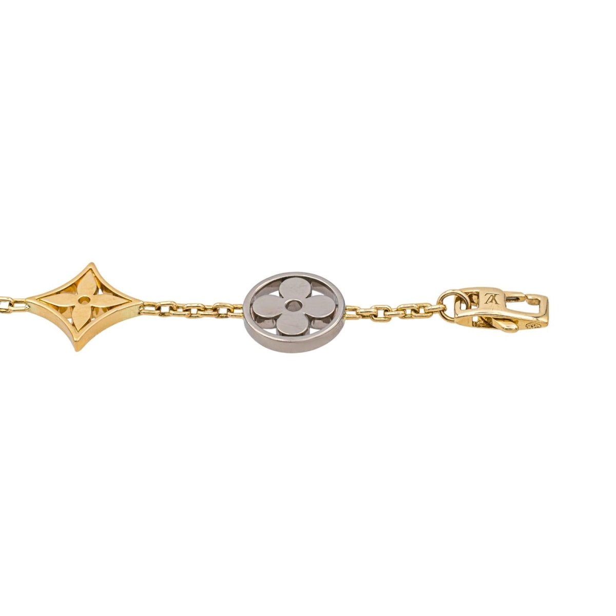Louis Vuitton Bracelet Blossom Or jaune, Or blanc, Or rose Diamant - Maison Eloe