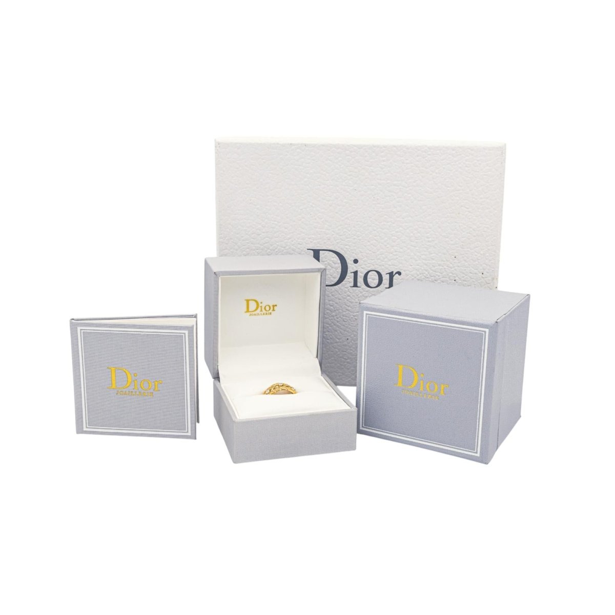 Dior Bague My Dior Or jaune Diamant - Maison Eloe