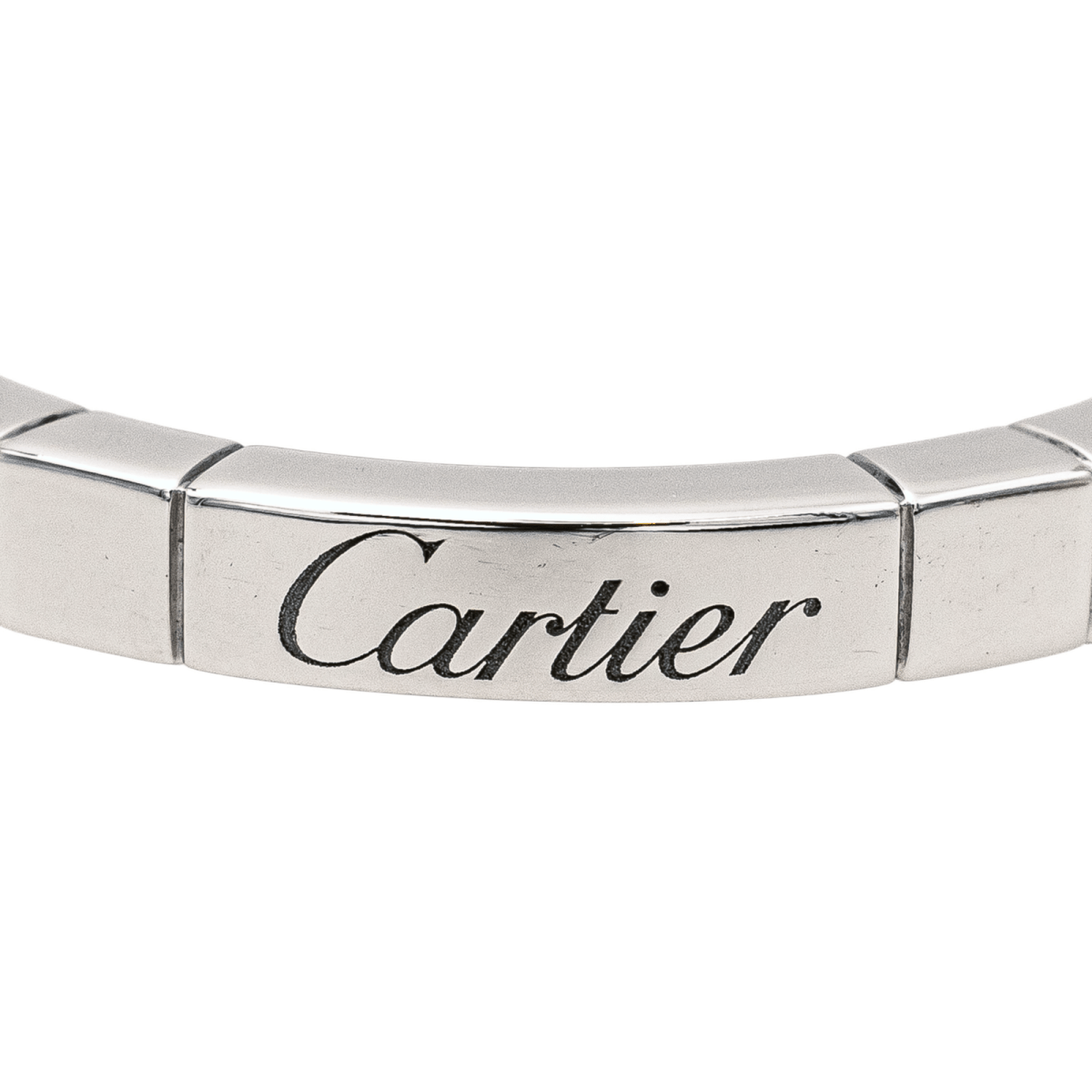 Cartier Bague Alliance Lanières Or blanc - Maison Eloe