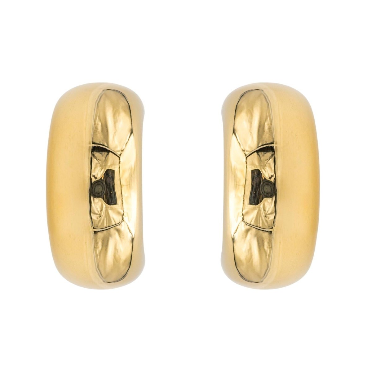 Mauboussin Boucles d'oreilles Demi créoles Or jaune - Maison Eloe