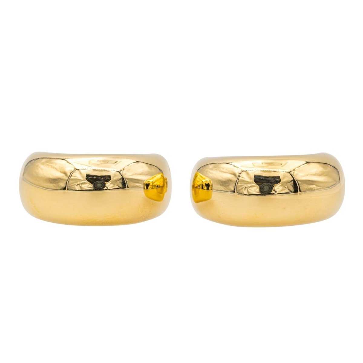 Mauboussin Boucles d'oreilles Demi créoles Or jaune - Maison Eloe
