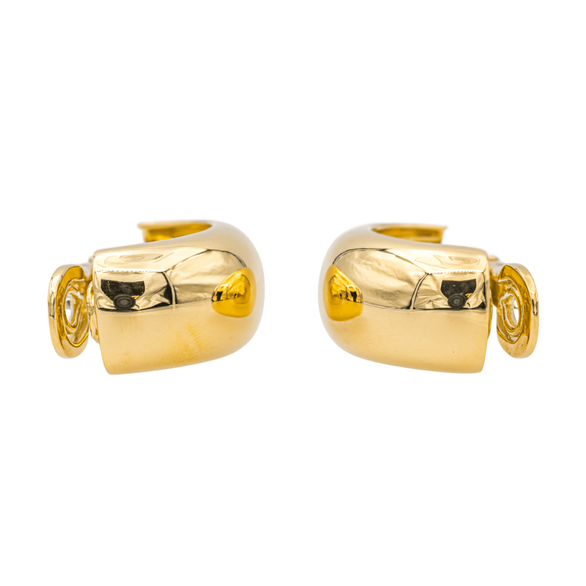 Mauboussin Boucles d'oreilles Demi créoles Or jaune - Maison Eloe