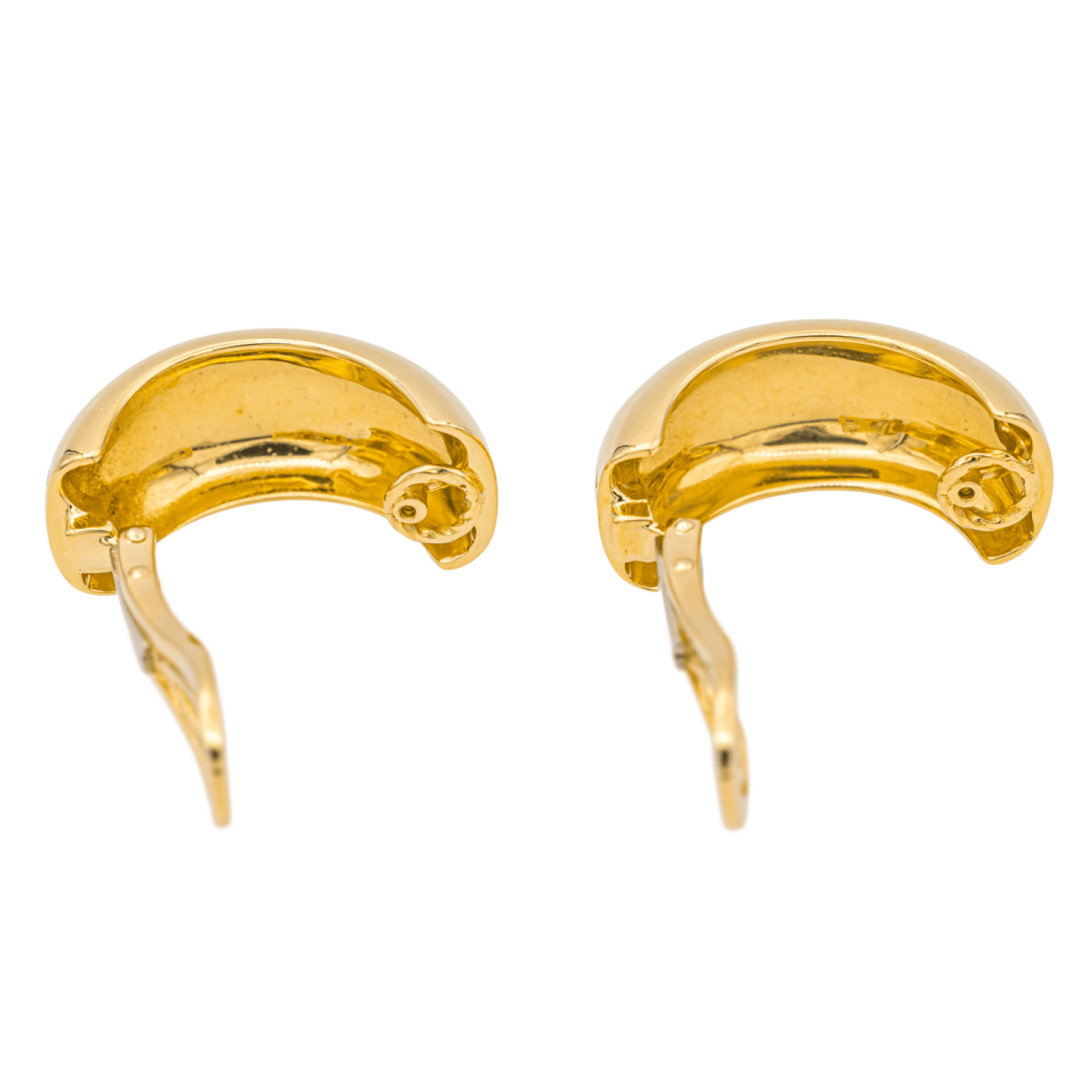 Mauboussin Boucles d'oreilles Demi créoles Or jaune - Maison Eloe