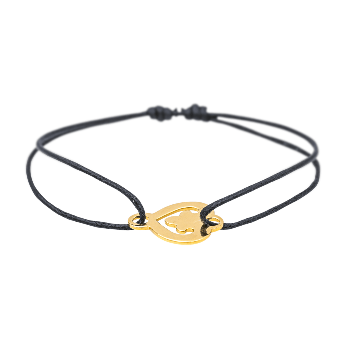 O.J. Perrin Bracelet Coeur Légendes Or jaune - Maison Eloe