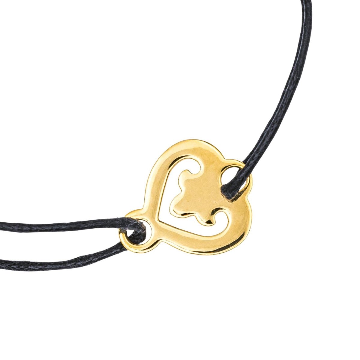 O.J. Perrin Bracelet Coeur Légendes Or jaune - Maison Eloe