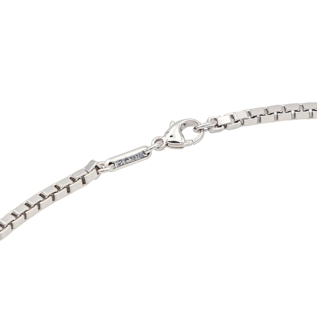 Chopard Collier Chaîne Or blanc - Maison Eloe