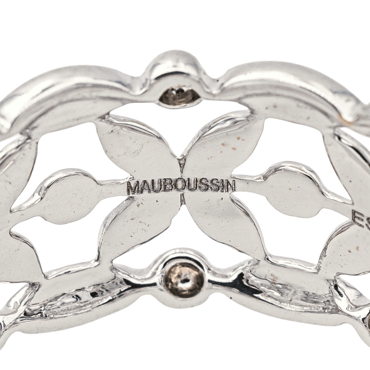 Mauboussin Bague Bandeau Or blanc - Maison Eloe