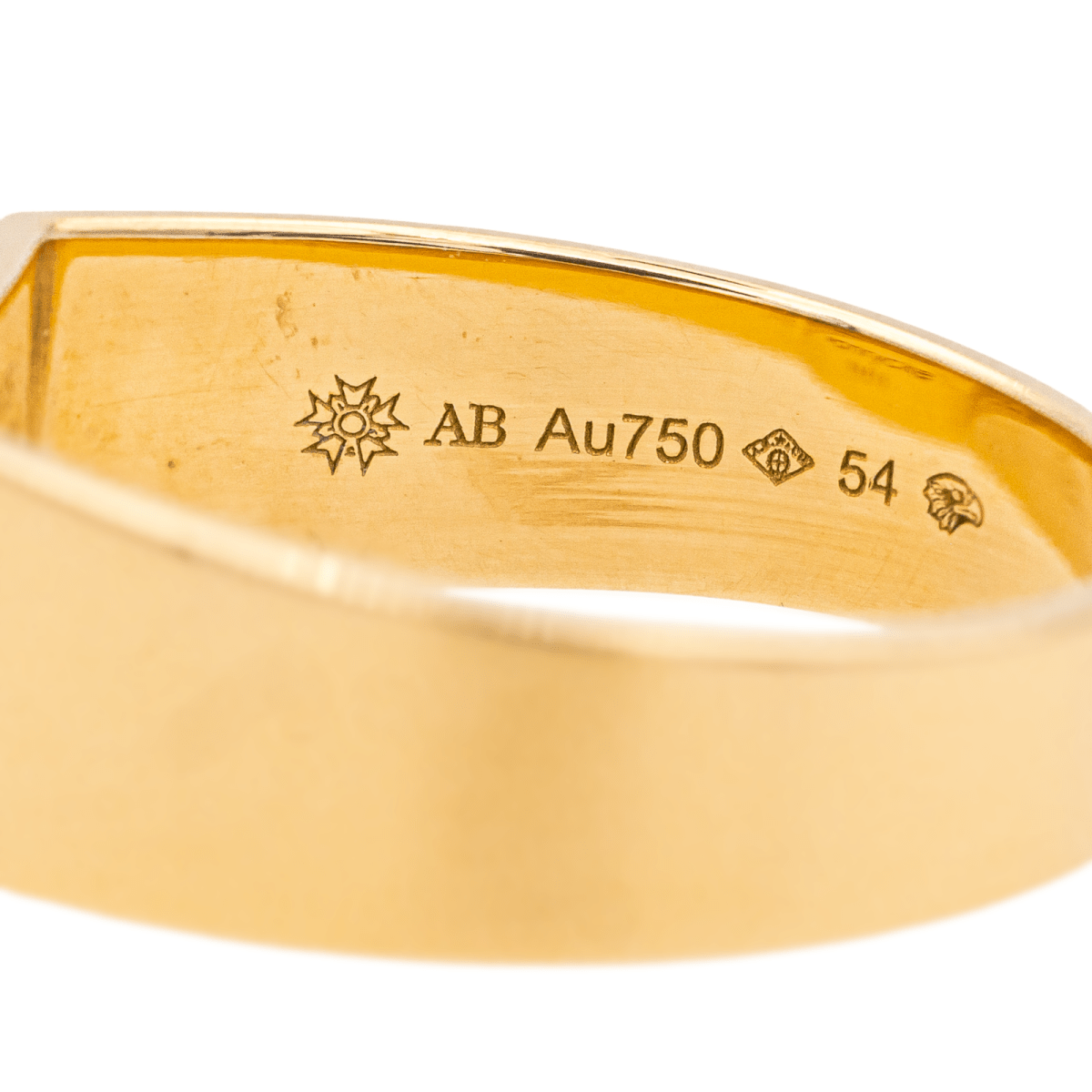 Arthus Bertrand x Vanrycke Bague Chevalière Or jaune Diamant - Maison Eloe