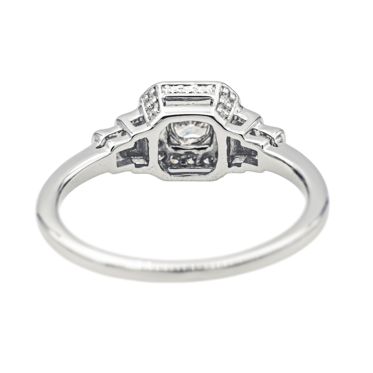 Mauboussin Bague Solitaire Un Automne 1930 n°2 Or blanc Diamant - Maison Eloe