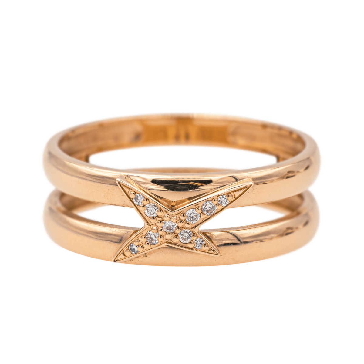 Mauboussin Bague Etoilement Divine Or rose Diamant - Maison Eloe