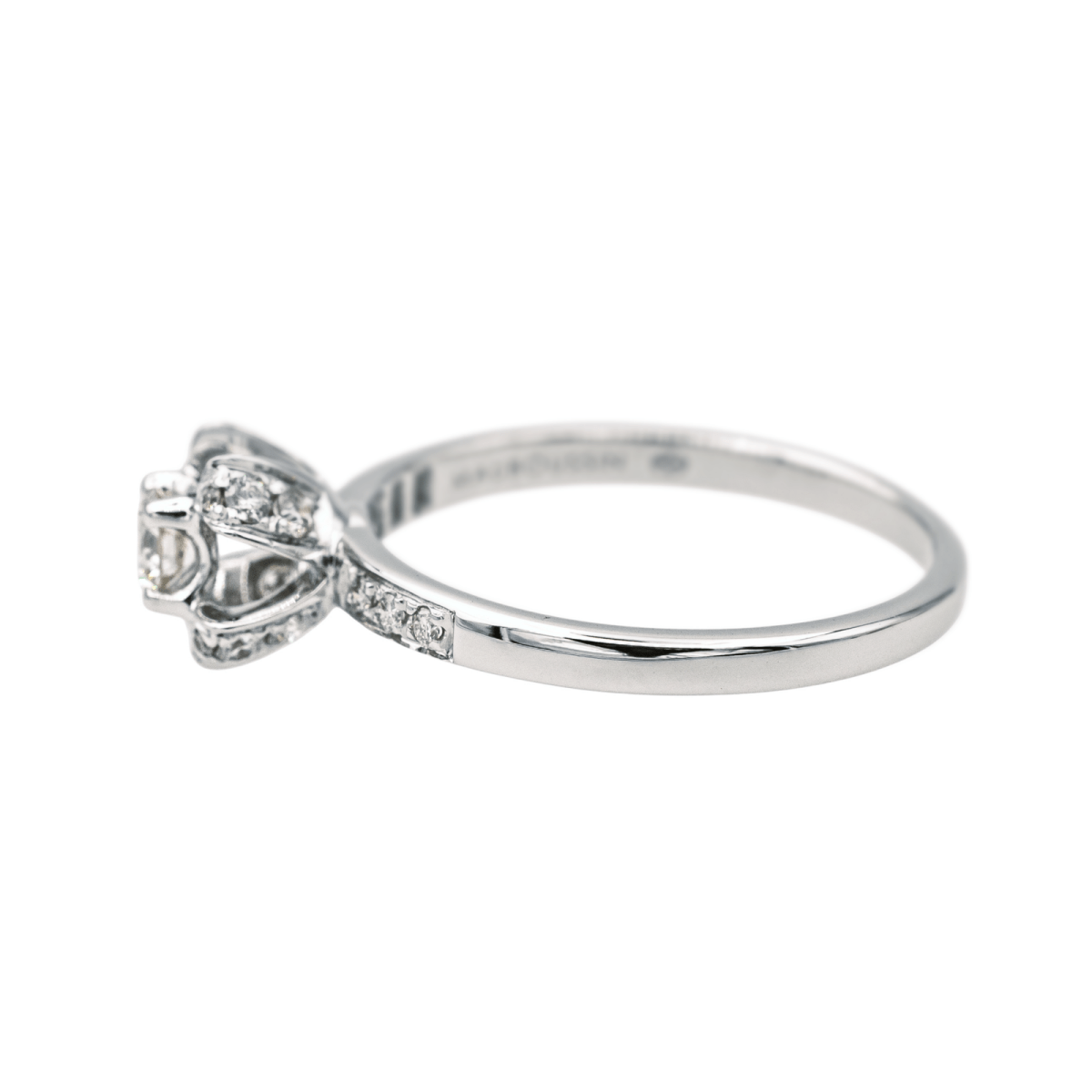 Mauboussin Bague Solitaire Sacré Désir Or blanc Diamant - Maison Eloe