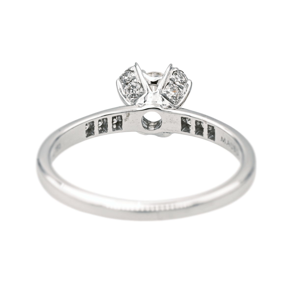Mauboussin Bague Solitaire Sacré Désir Or blanc Diamant - Maison Eloe
