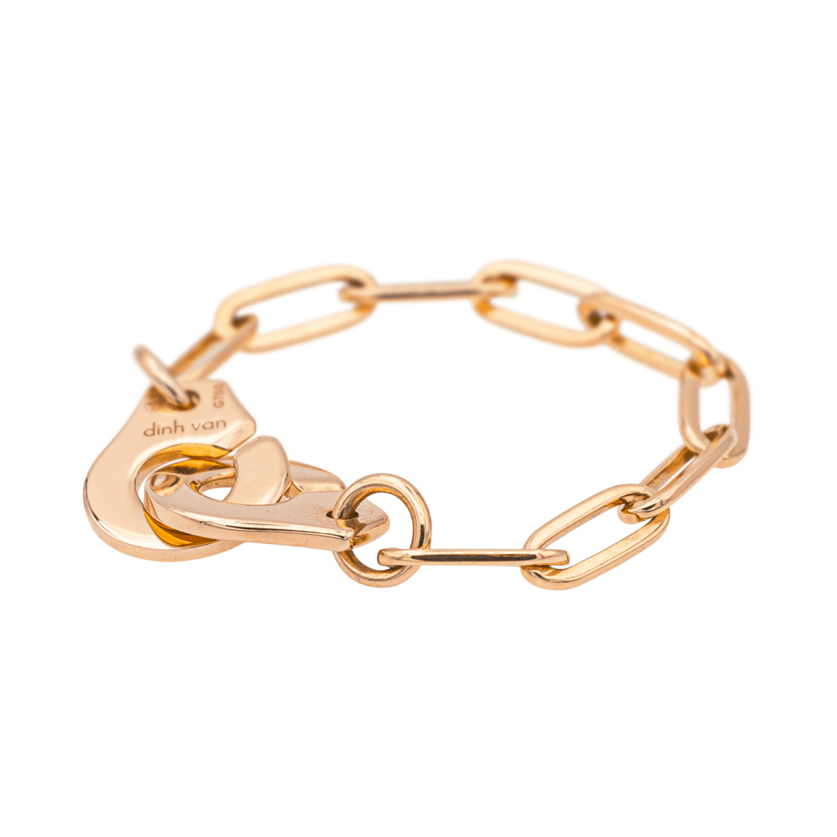 Dinh Van Bague Menottes Or rose - Maison Eloe