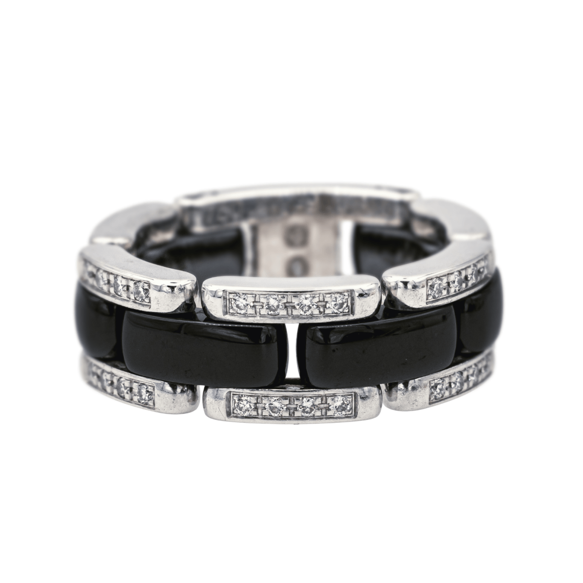 Chanel Bague Ultra Or blanc, Céramique - Maison Eloe