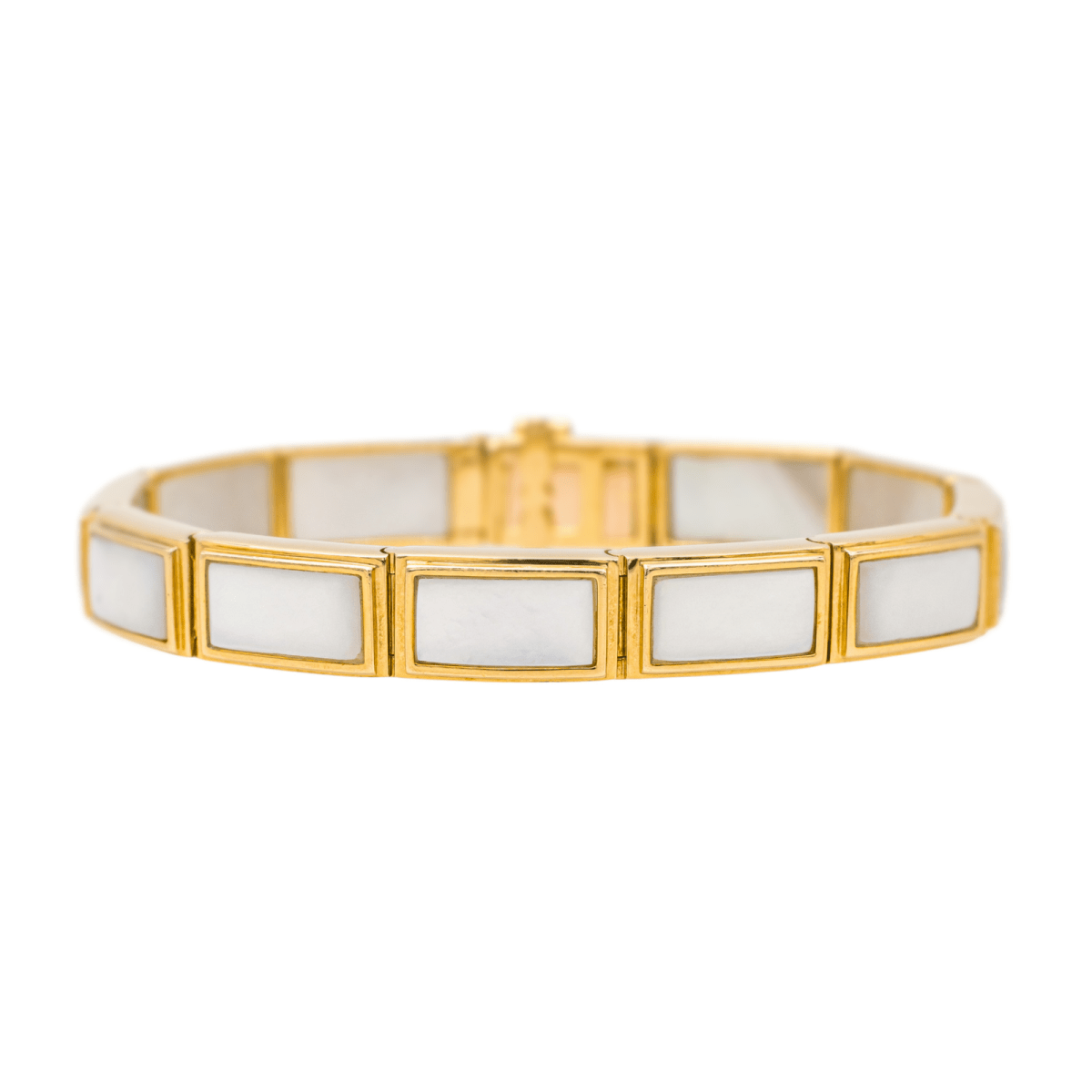 Mauboussin Bracelet Palmier Or jaune Nacre - Maison Eloe