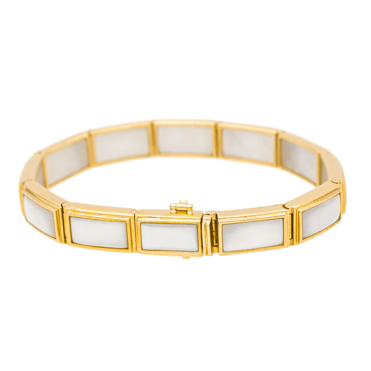 Mauboussin Bracelet Palmier Or jaune Nacre - Maison Eloe
