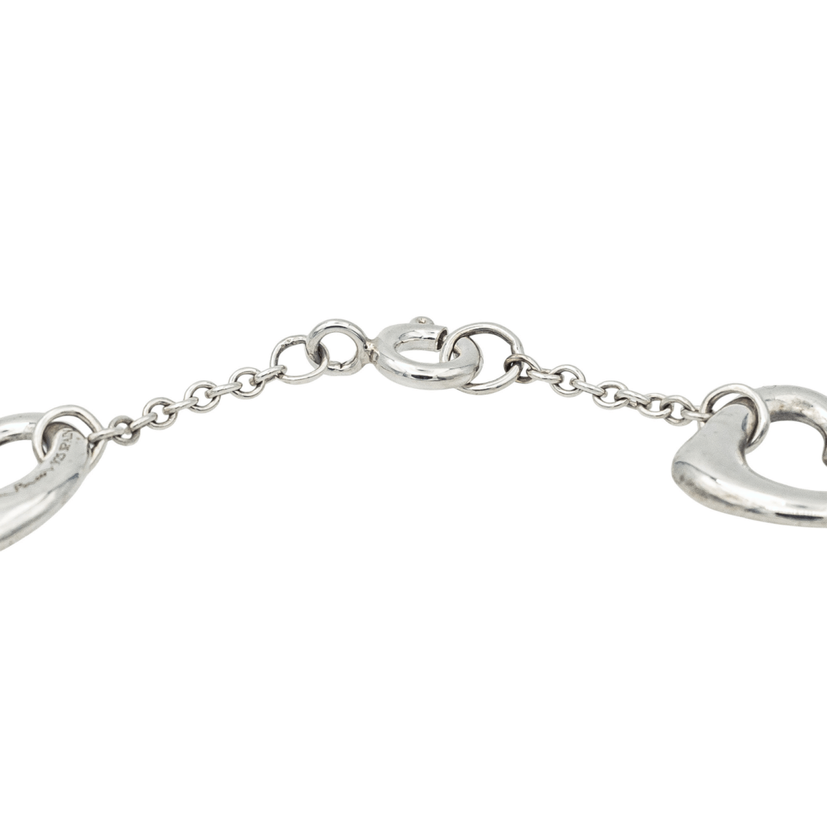 Tiffany & Co Bracelet Coeur Open heart Argent - Maison Eloe