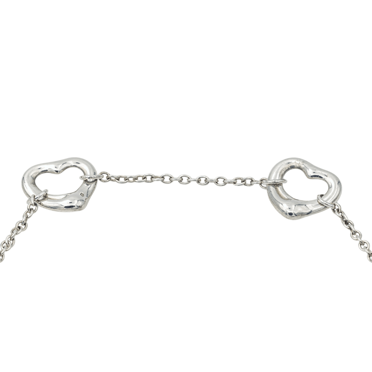 Tiffany & Co Bracelet Coeur Open heart Argent - Maison Eloe